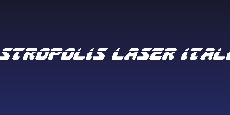 Astropolis Laser Italic Social Header