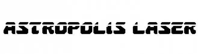 Astropolis Laser  Fuentes Gratis Descargar