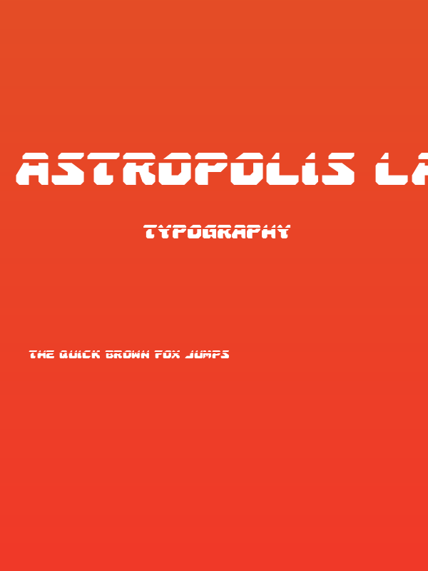 Astropolis Laser Poster