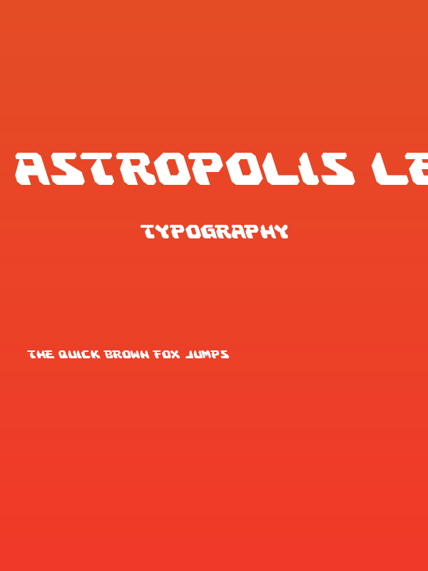 Astropolis Leftalic Poster