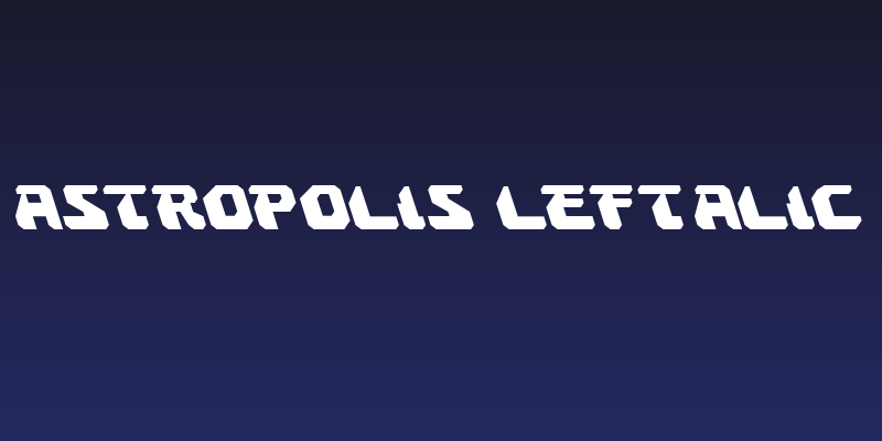 Astropolis Leftalic Social Header