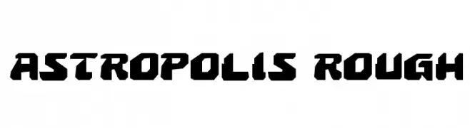 Astropolis Rough  Fuentes Gratis Descargar