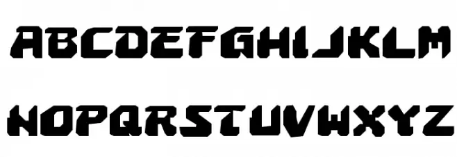 Astropolis Rough 字体 大写