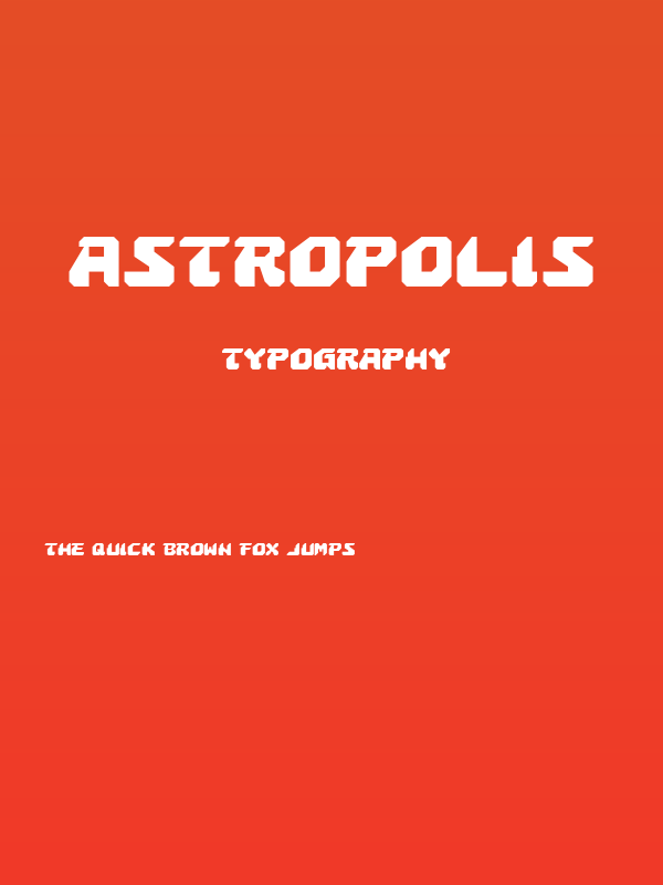 Astropolis Poster
