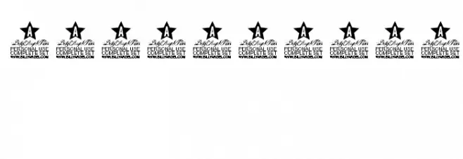 Astrovegan Personal Use  Font OTHER CHARS