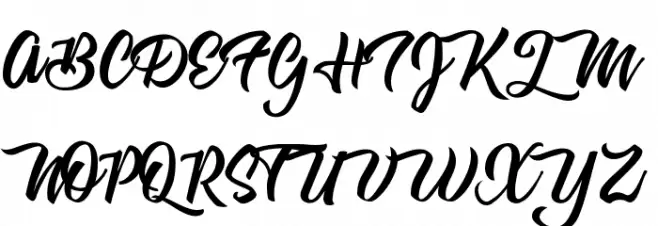 Astrovegan Personal Use 字体 大写