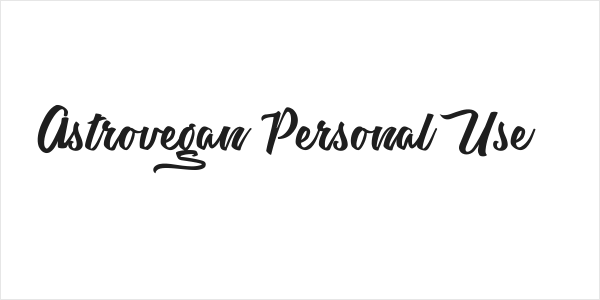 Astrovegan Personal Use  Logo
