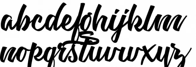 Astrovegan Personal Use 字体 小写