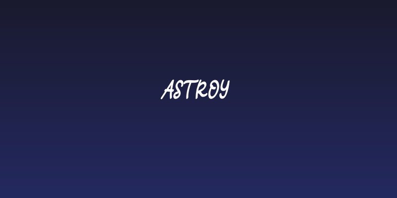 Astroy Social Header
