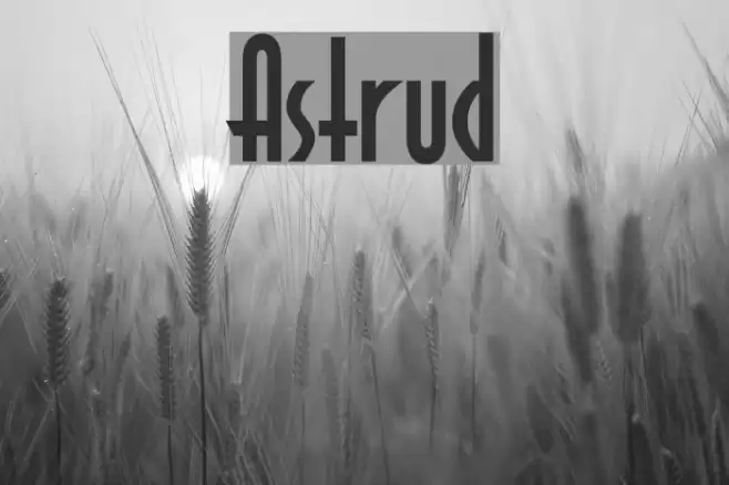 Astrud Font examples