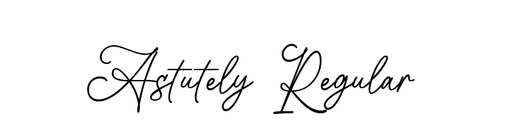 Astutely Regular  لخطوط تنزيل
