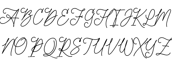 Astutely Regular Font UPPERCASE