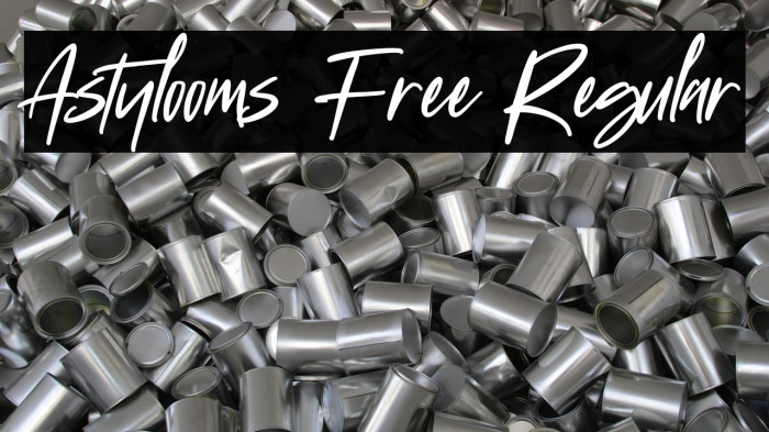 Astylooms Free Regular Example 2