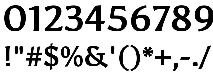 Asul Bold Font OTHER CHARS