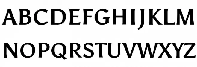 Asul Bold 字体 大写