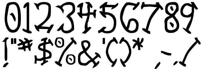 Aswell Bold Font OTHER CHARS