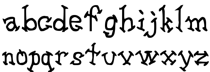 Aswell Bold Font LOWERCASE