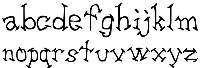 Aswell Font LOWERCASE