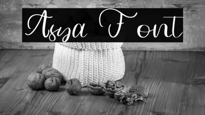 Asya Font examples