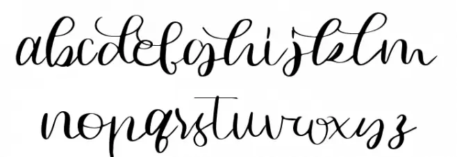 Asya Font Litere mici