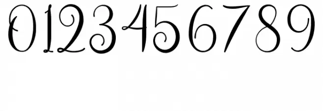 Asyiela Demo Regular Font OTHER CHARS