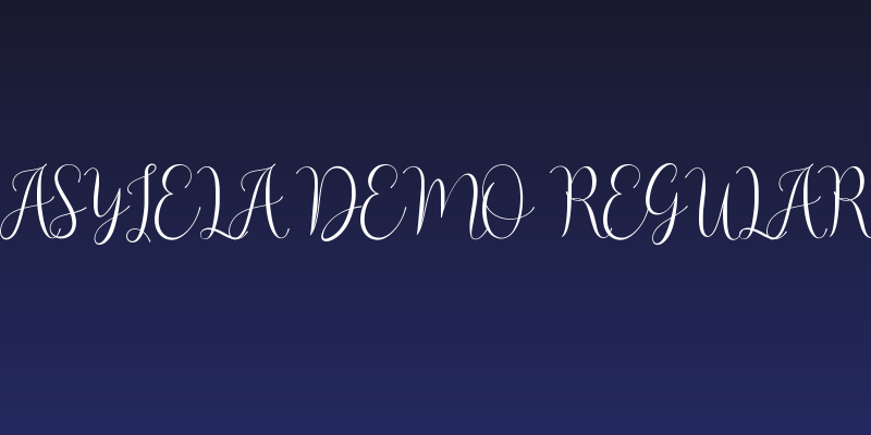 Asyiela Demo Regular Social Header
