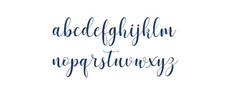 Asyiela Demo Regular Lowercase