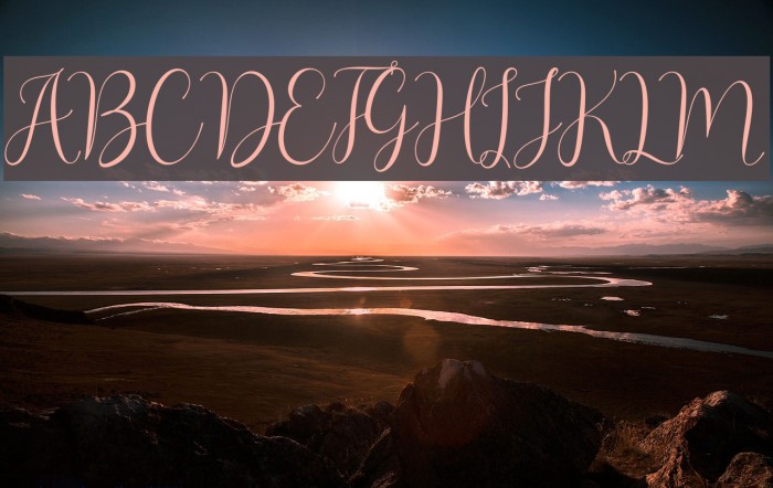 Asyiela Demo Regular Font examples