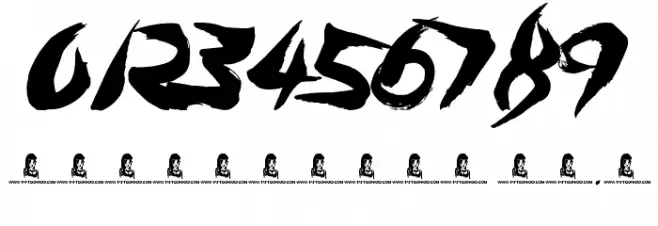 Asylum Mansion Font OTHER CHARS