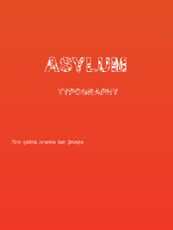Asylum Poster
