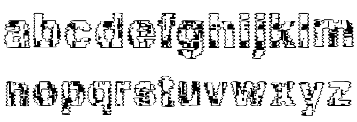 Asylum Font LOWERCASE