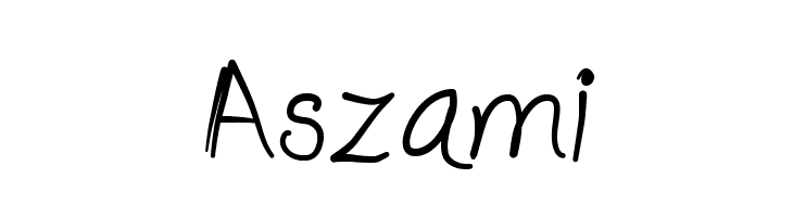 Aszami  Descarca Fonturi Gratis