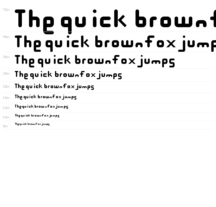 asdfont Regular Waterfall