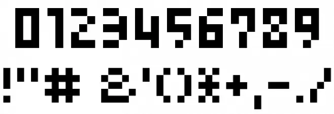 asos beats 01 Font OTHER CHARS