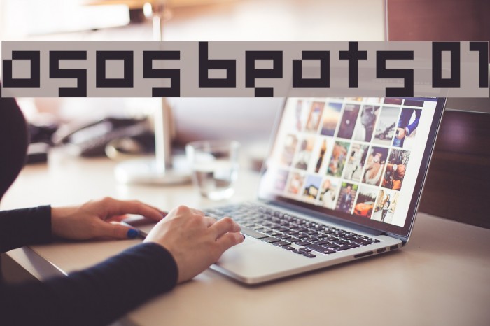 asos beats 01 Font examples