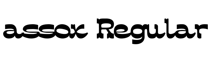 assox Regular  لخطوط تنزيل
