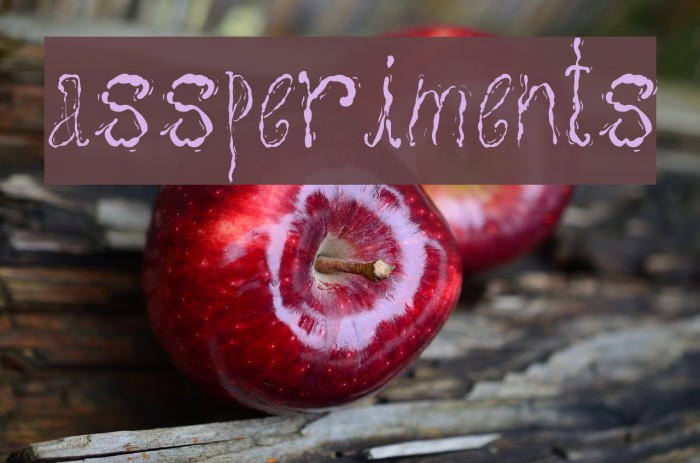 assperiments Example 2