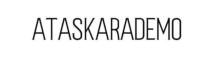 AT Askara Demo  Frei Schriftart Herunterladen