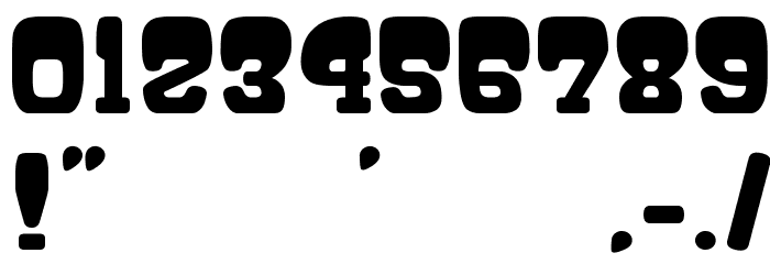 ATAMA-SERIF__G Font OTHER CHARS
