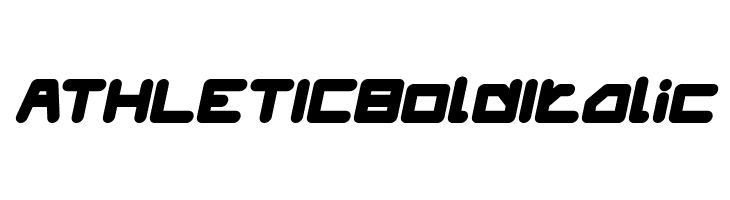 ATHLETIC Bold Italic  Frei Schriftart Herunterladen