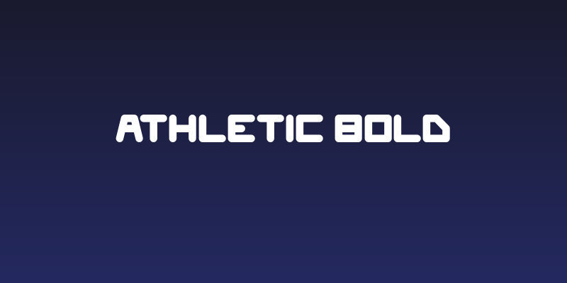 ATHLETIC Bold Social Header