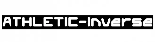 ATHLETIC-Inverse  les polices de caractères gratuit tlcharger