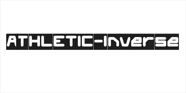 ATHLETIC-Inverse Logo