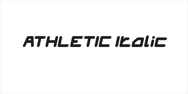 ATHLETIC Italic Logo