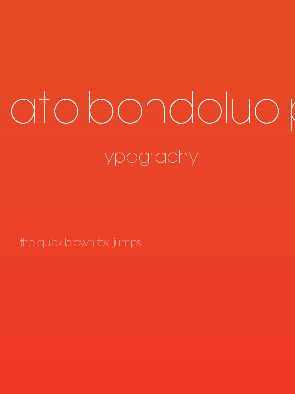 ATO Bondoluo Peek Poster