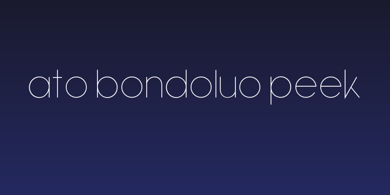ATO Bondoluo Peek Social Header