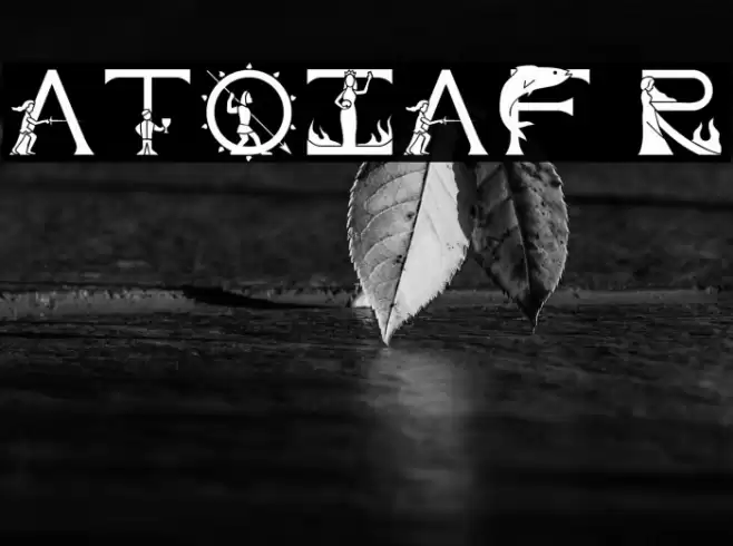 ATOIAF Regular Font examples