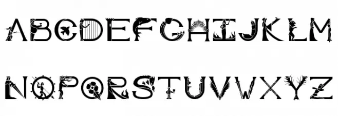 ATOIAF Regular Font LOWERCASE
