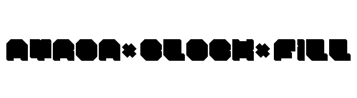 ATRON*BLOCK*FILL  Free Fonts Download