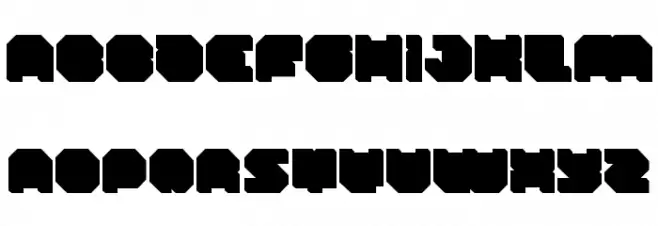 ATRON*BLOCK*FILL Шрифта ВЕРХНИЙ